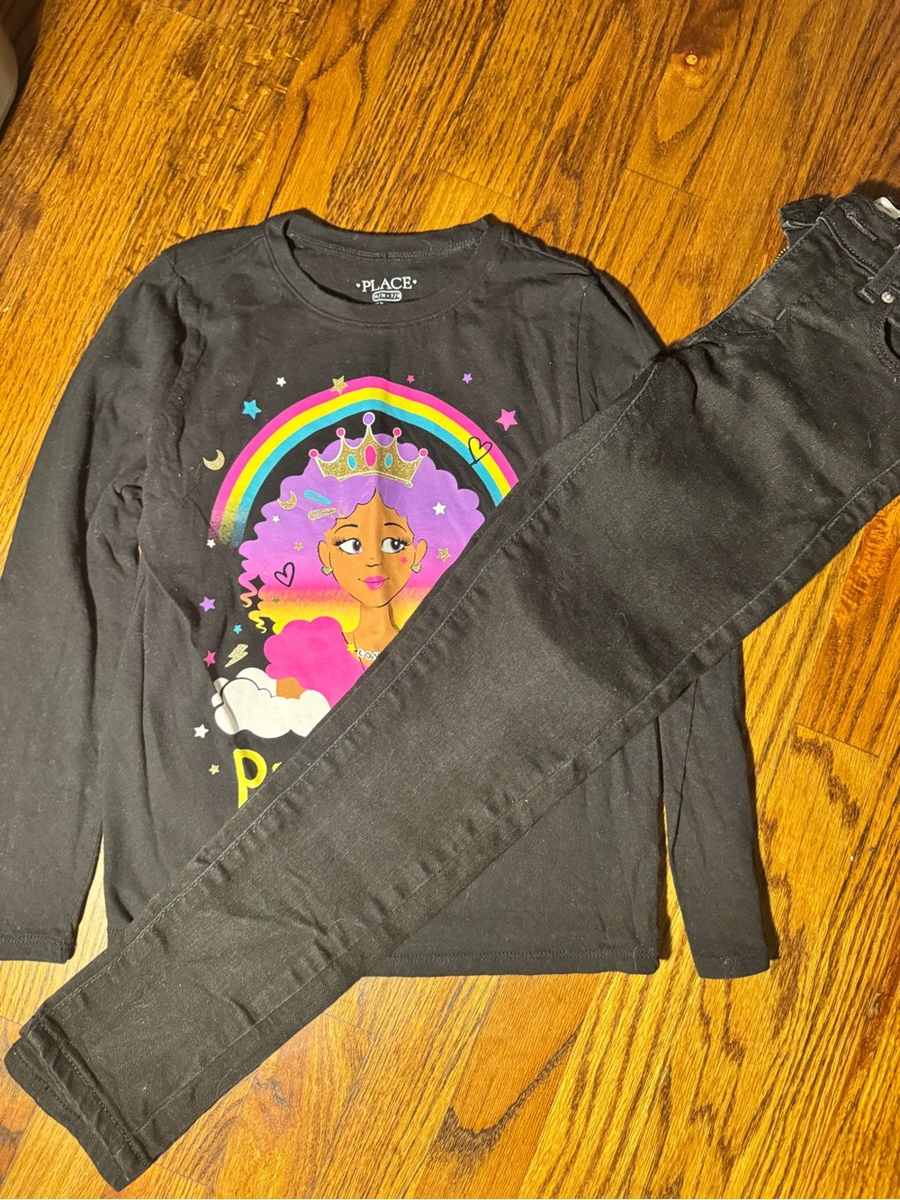 Girls Bundle - 5 pounds! 6 outfits and 2 shirts All size 7, 8 or 7/8 - Picture 4 of 10